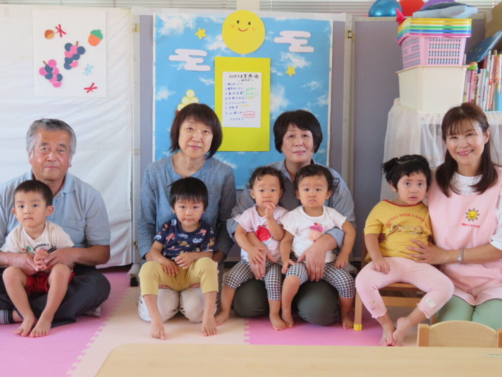 おひさま芋煮会🌞おじいちゃん、おばあちゃんありがとう！