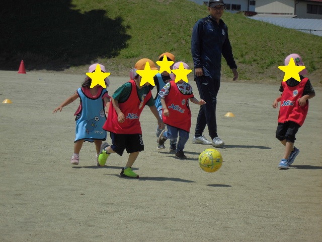 サッカー教室がありました！