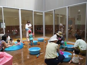 水あそび
