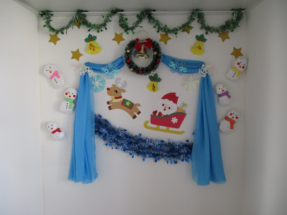 🎅クリスマスフォトコーナー🎄完成しました⭐