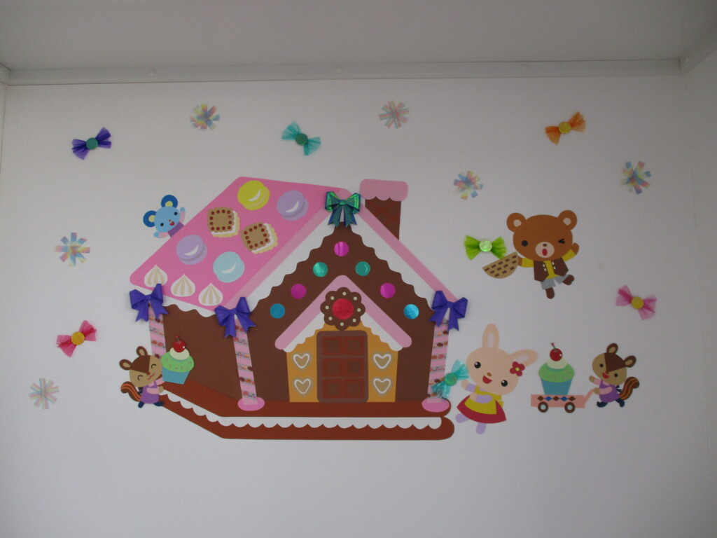 🍩お菓子の家フォトスポット🍩完成☆