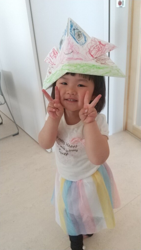 自分だけのかぶとをつくろう！