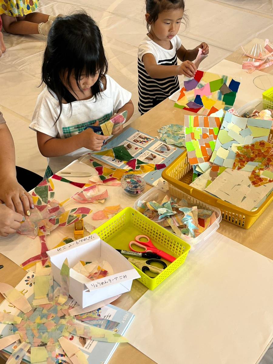 こどもアートパーク　芸高大生とアートであそぼう！