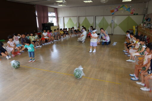 すいかわり大会をしました！