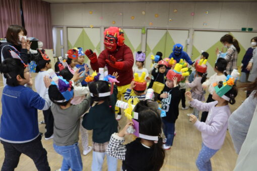 豆まきをしました