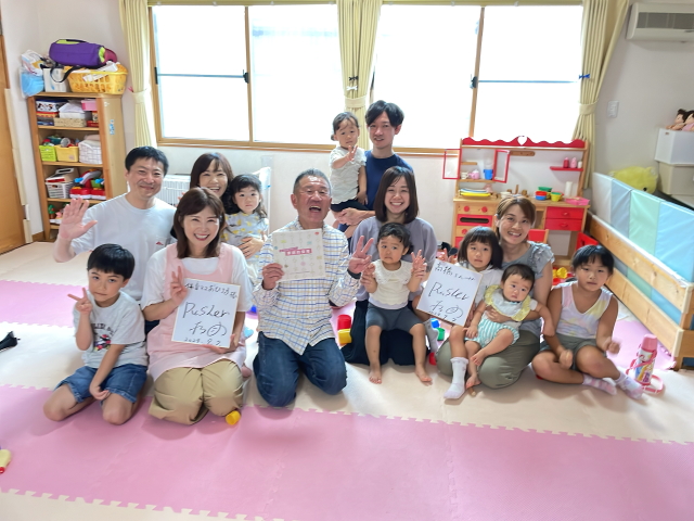 お部屋でゆったり小麦粉粘土遊び♪＆ラッシャーさん！！