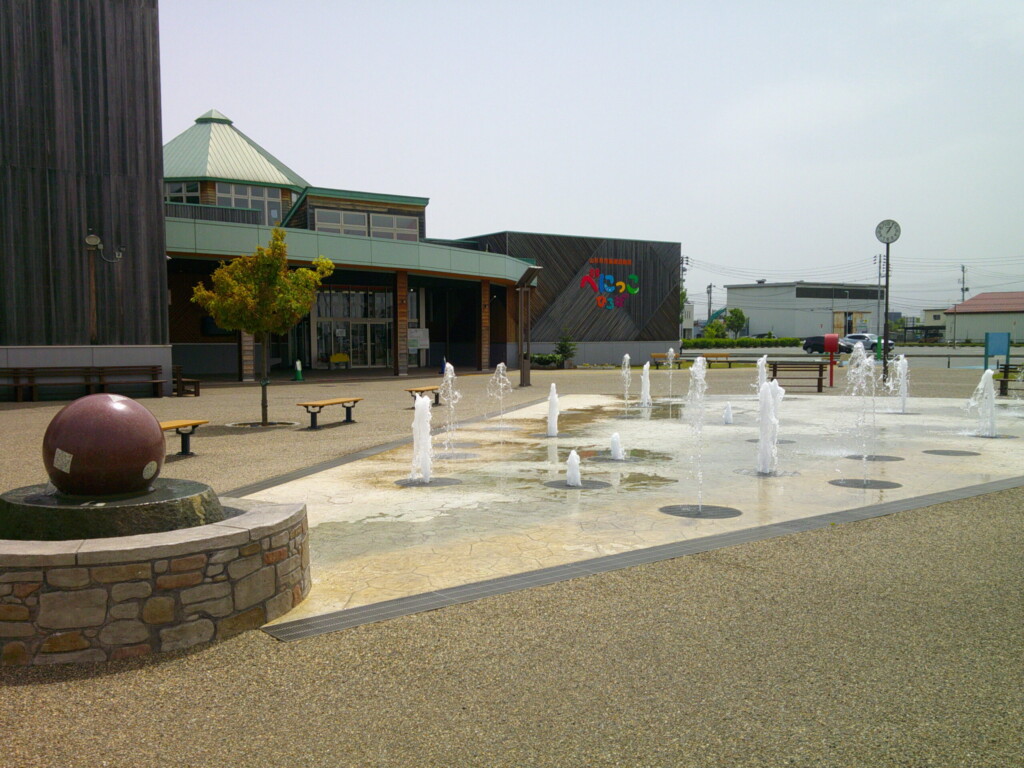 ちゃぷちゃぷひろばの噴水オープン！