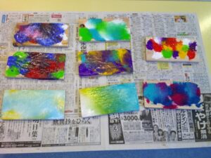 木にふれあおう「木にファーストペイント」