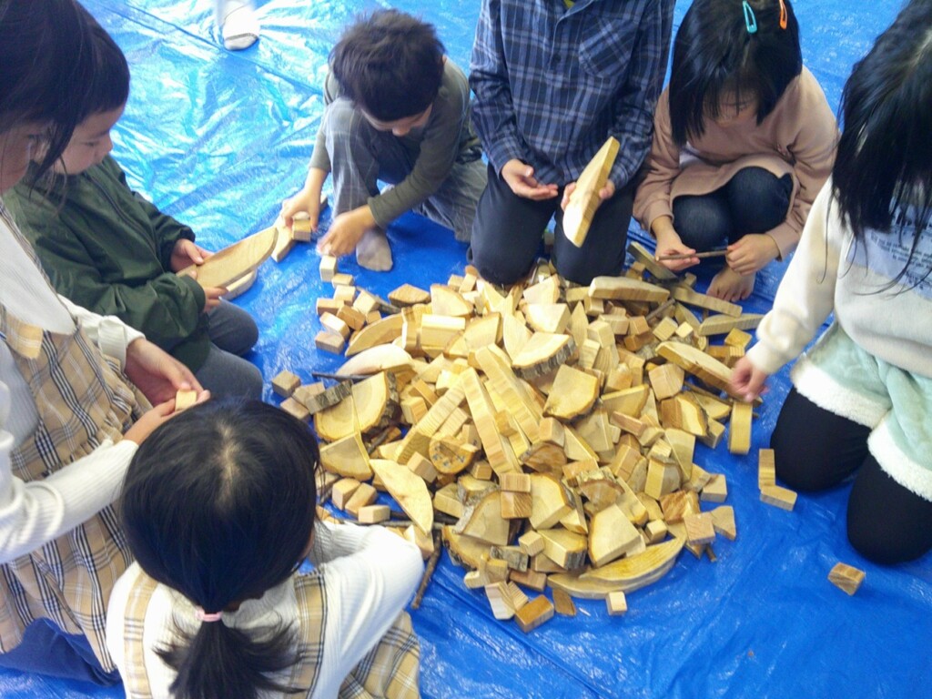 むらやま・木育プログラム「つくってあそぼう！」開催したよ