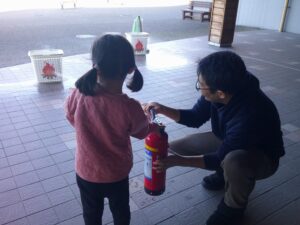 総合避難訓練実施