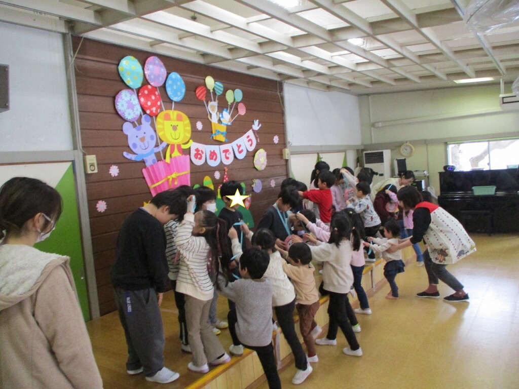 🌸さくら組さんとのお別れ会🌸