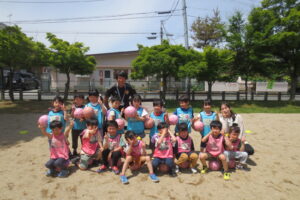 サッカー教室たのしかったよ！！(すみれ組)