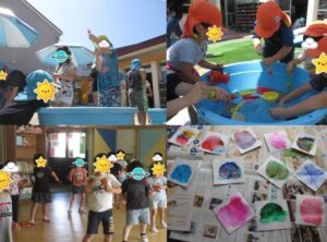 水遊びスタート！もうすぐ夏祭り！