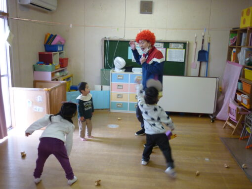 節分～すみれ保育園の豆まき～