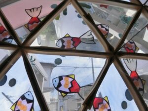 万華鏡を作ってみたよ💛