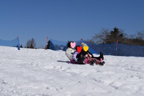 そりすべり　楽しかったよ！