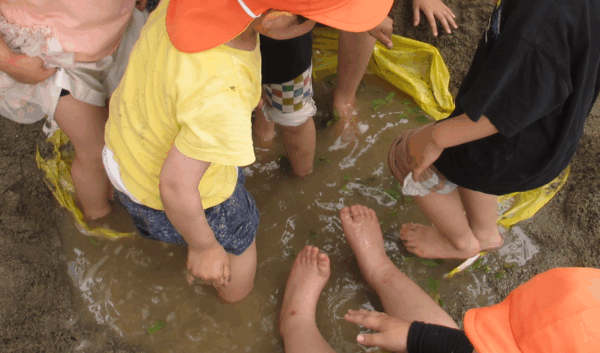 どろんこ遊び💦
