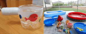 手作りきんぎょがにげたミニ手おけ制作🐟・水あそび・プールあそび💦（当日行うかここに表示します）