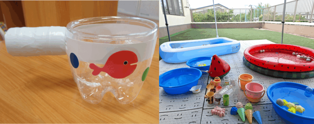 手作りきんぎょがにげたミニ手おけ制作🐟・水あそび・プールあそび💦（当日行うかここに表示します）