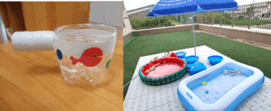 手作りきんぎょがにげたミニ手おけ制作🐟・水あそび・プールあそび💦（当日行うかここに表示します）