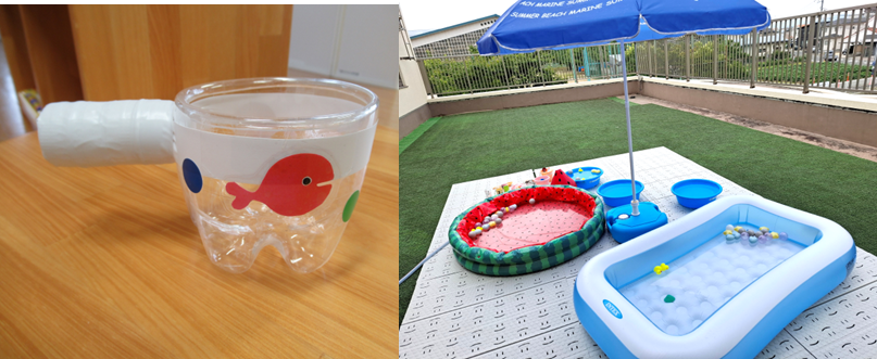 手作りきんぎょがにげたミニ手おけ制作🐟・水あそび・プールあそび💦（当日行うかここに表示します）