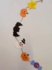 製作　ハロウィンガーランド