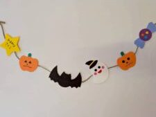 製作　ハロウィンガーランド