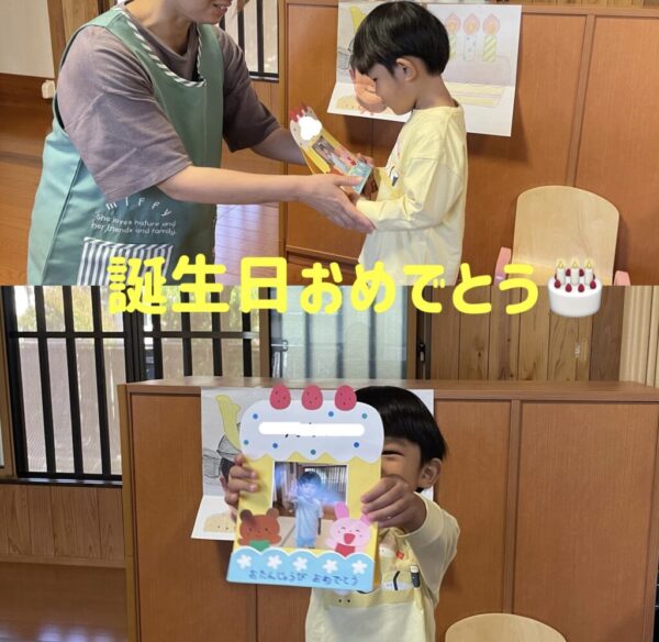 お誕生会をしました