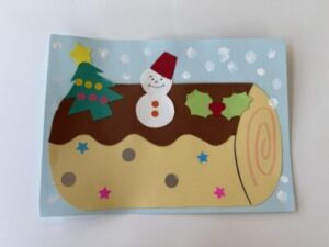 クリスマス製作「ブッシュドノエル」を作ろう！