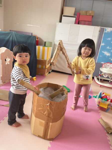 鏡開き＆ぼたもちクッキング♪