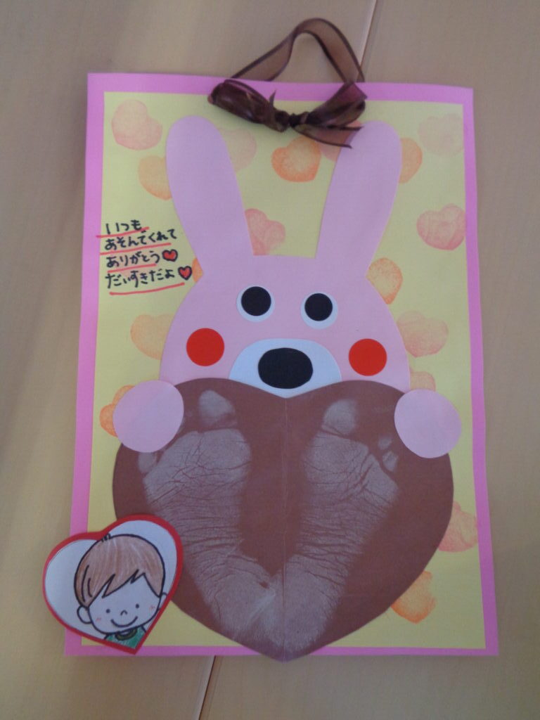 ☆バレンタイン製作♡☆午前中のみ行います