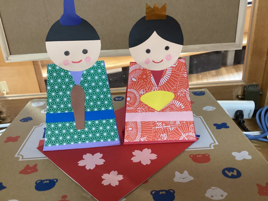 作ってみよう「おひなさま」２／２５～２７