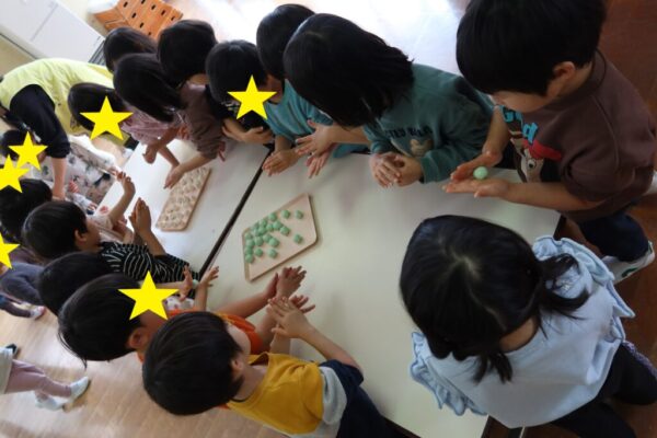 🌸だんごさし＆お茶会🌸