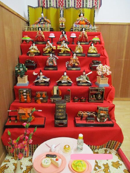 ひなまつりをお祝いしました🌸