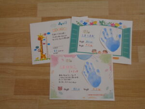 身体測定（午前中）／ゆったりのびのびあそびましょう♪(午後)