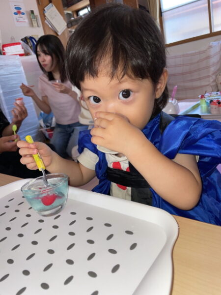 金魚さんゼリー最高だね✨おいしー(^^♪