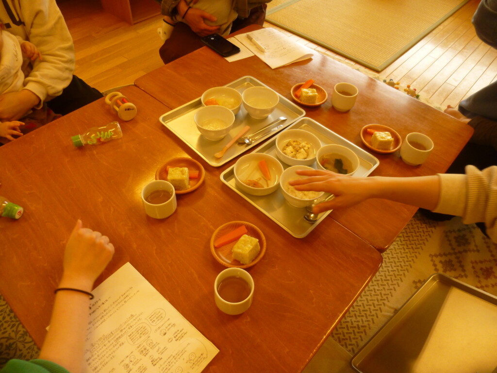 離乳食相談会をします。